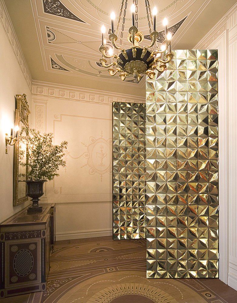 Golden swing door
