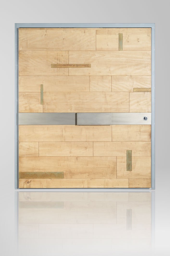 minerva ingresso a bilico in legno ossido