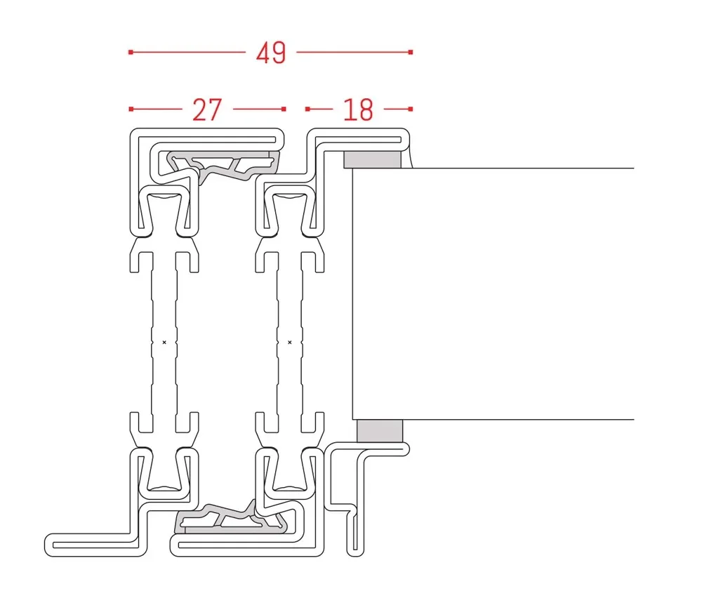 Lateral junction – french windows "Z" frame 3 Lateral junction – french windows "Z" frame ercole finestre vertigo nodo laterale z porte Lateral junction – french windows "Z" frame