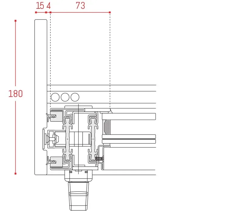 Lateral junction - Sliding 6 Lateral junction - Sliding ercole finestre vertigo nodo laterale scorrevole Lateral junction - Sliding