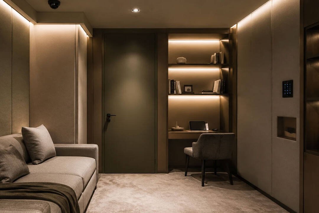 How to Design a Discreet Panic Room (Safe Room) in a Luxury Residence