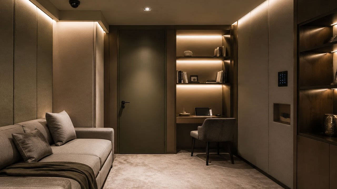 How to Design a Discreet Panic Room (Safe Room) in a Luxury Residence