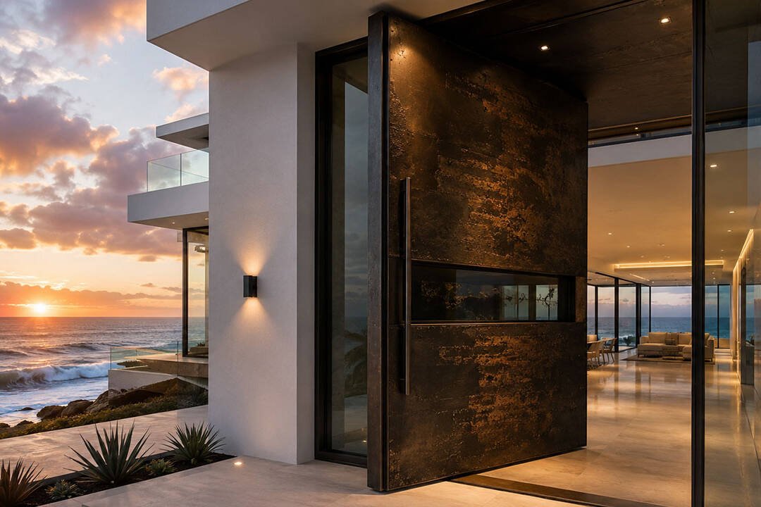 Hurricane & Storm Resistance: Why Security Doors are Essential for Coastal Villas